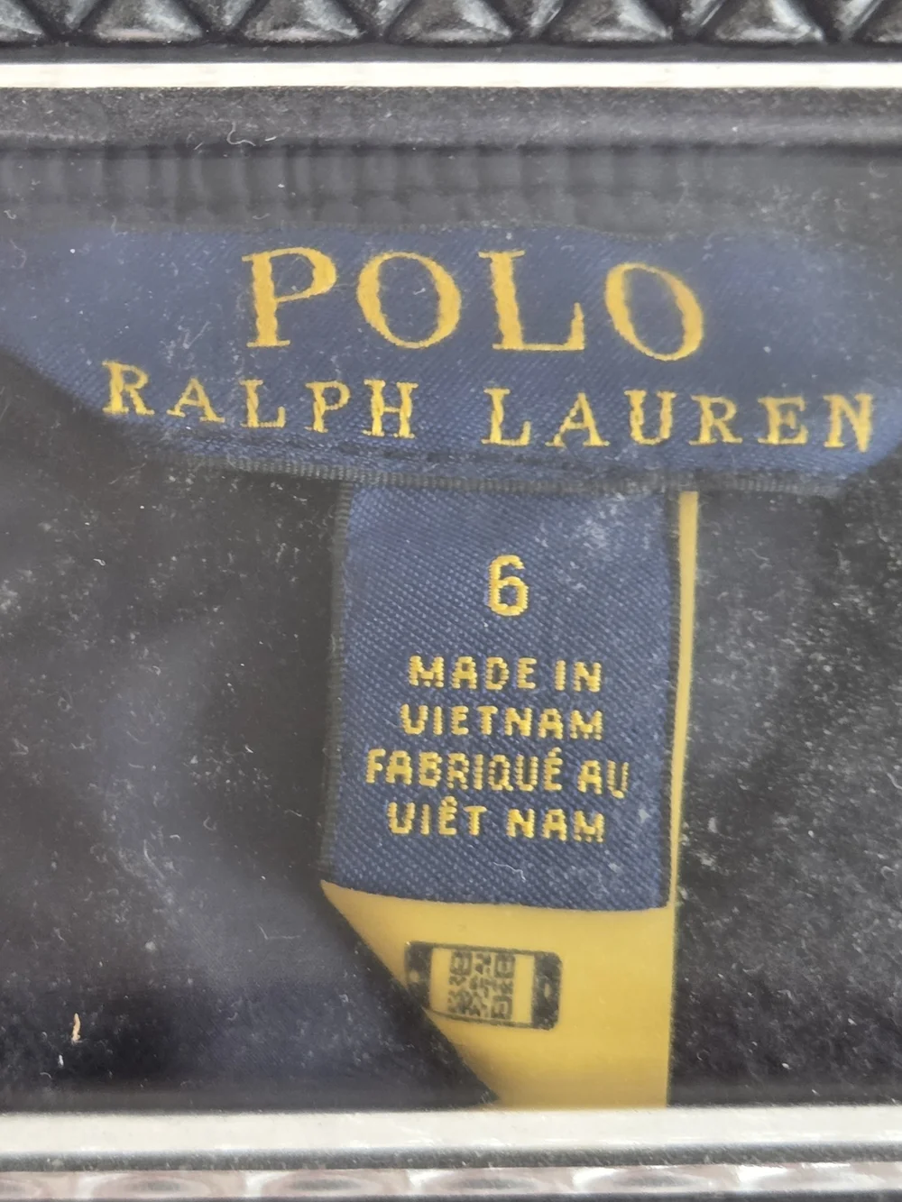 Polo by Ralph Lauren Navy Quilted Snap Jacket with Red Pony
